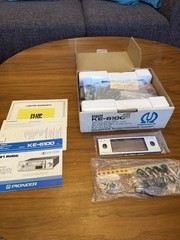 Pioneer KE-6100 Cassette Car Stereo with Electronic AM/FM Tuner – NOS