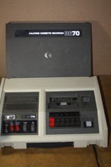 Vintage Califone 3670 Portable Cassette Recorder with Hard Case – Read