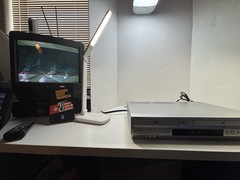 Sony COMBO DVD Player/Video Cassette Recorder SLV-D370P NO REMOTE TESTED