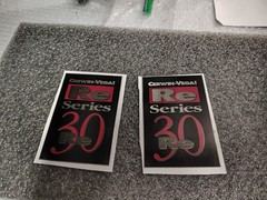 Cerwin Vega RE-30,speakers emblems, one pair