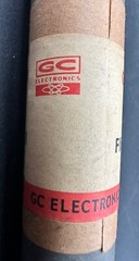 Vtg GC Electronics No 560 Fiberoid Fish Paper Roll .010″ 240 sq in New Old Stock