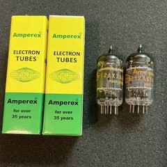 Rare NOS Amperex 12AX7A ECC83 Tubes MATCHED Bugle Boy 12ax7 7025 B339 PERFECT!