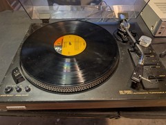 Hitachi HT-460 Direct Drive Auto Turntable Record Player – Working Read!