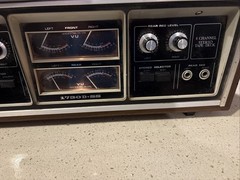 Akai 1730D-SS Quad Reel to Reel w/ Wood Case – Powers On – Spins Needs Service