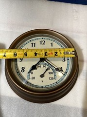 Acu-Rite Indoor Outdoor 8.5″ Quartz Clock-Thermometer