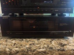 Vintage Hitachi HMA-120AV Power Amplifier & HPT-120AV Preamplifier Tuner Stac