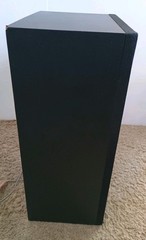 Vintage Panasonic SB-D160 Bookshelf Speaker System Set Works Wires Cut See Photo