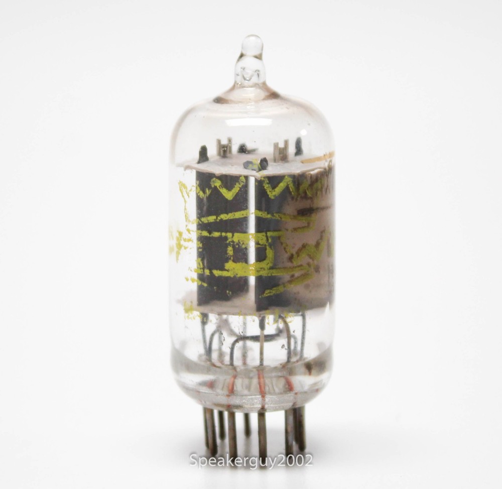 Crown by RCA 12AX7 Clear Top Gray Plate Vacuum Tube — KT1