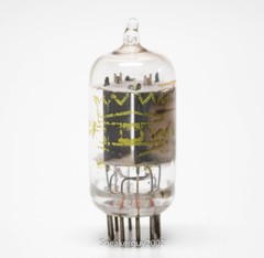 Crown by RCA 12AX7 Clear Top Gray Plate Vacuum Tube — KT1