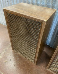 (SET OF 2) VINTAGE SANSUI SP-2500A FLOOR SPEAKERS Made in Japan