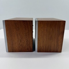 Realistic Hi Fi Bookshelf Speakers Oak Veneer 8ohm 1970s Realistic SP2 TESTED