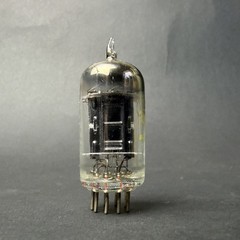 1950s 12AX7 ECC83 Tung-Sol Tube Black Plate Square Getter TV7 Test Good TS7-14