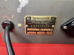 Late 40’s Thordarson Single Ended 6l6 Tube Amp Model T-30WO8A Serviced!
