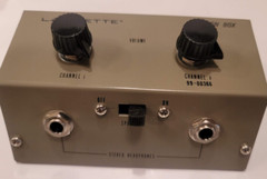 LAFAYETTE STEREO HEADPHONE REMOTE CONTROL BOX #99-00366 VINTAGE COLLECTIBLE