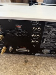 Rare Mitsubishi BV-2000 Diamond Pro VHS Video Cassette Recorder