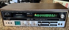Vintage Sanyo DXL5490 4 Channel Stereo System AM/FM 8 Track Receiver TESTED