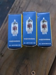 3 -NOS NIB JJ Electronic ECC83S Platinum Plus Grade Matched Pair Preamp Tubes
