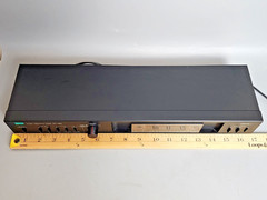 Sansui AT-202 Audio Program Timer Stereo Component Black Tested Working