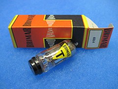 NOS MATCHED PAIR 6064 (CV4014 EF91 6AM6) Vacuum Tubes – BRIMAR – ENGLAND – 1960s