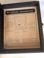 Califone 1410 K Phonograph Works Needs Needle Sounds Good! Solid State
