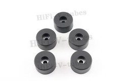 5 New FEET w/ hardware for Sansui AU-9900G-801, G-801DB, Heavy-Duty Foot Parts