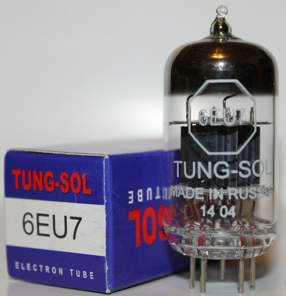 One Single Tung Sol 6EU7 pre-amp tube, Brand New in Box !