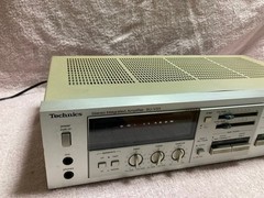 Technics SU-V55 Integrated Amplifier Silver Vintage MM Phono Working