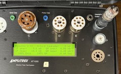 Two GE 6386 Tubes / Amplitrex Tested +100% / D Getter / X3 Mica /Black Plates