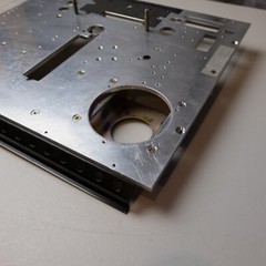Otari MX5050 BII2 Reel to Reel – Front Deck Body Metal Plate Base Assembly