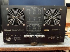 McIntosh MC2500 Stereo Power Amplifier Used Working Japan