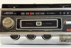 Vintage RCA 12R600 8‑Track Player Tone, Balance & Volume Controls 12 V DC