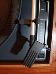 BIC 940 Manual Belt-Drive Turntable Beautiful Walnut Frame USA Made 1974 WORKS
