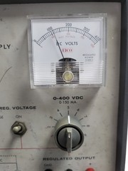 Vintage 1960s Eico 1030 Regulated Power Supply Tube (Powers On)