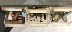 Electric Guitar Tube Amplifier Repair Parts w/ Cabinet Case. Vintage