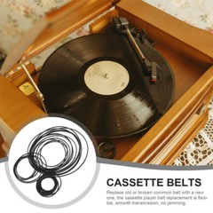 90pcs Cassette Rubber Belts Recorder Belts Cassette Tape Machine Belts Recorder