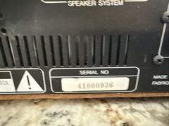 Samsung SS-3320 AM/FM Stereo Receiver *Audiophile* (WORKS)
