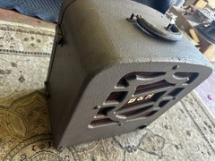 Vintage 1940s Bell & Howell Speaker With Cabinet 17”x16”x 10”1/2″ Speaker 12″