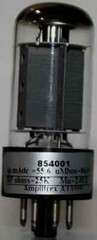 NOS NIB 7591A SYLVANIA Grey Plate “O” Getter Made in USA Amplitrex Tested