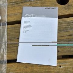 Paper Manual Bose Wave Music System And CD AWRCC1 AWRCC2 Owners Guide Manuals