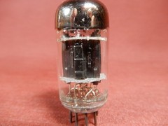GE 5814A Black Plate Vacuum Tube Amplitrex Tested 90/86% Gm