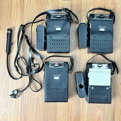 VTG Wollensak 3M 4100 Casette Deck Tape Recorder w/ Cases – Lot Of 4 – Untested