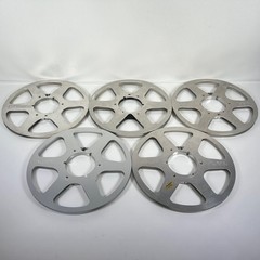 (Lot of 10) Audio Devices Audiotape Metal Tape Reel 10.5″ x 1/4″ Take Up