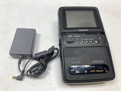 SONY GV-300 NTSC Video8 Video Walkman HiFi Stereo VCR – For Parts, Cracked Case