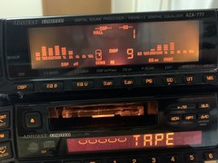 ADDZEST AZA-777 Rare Car Audio Center Control & Graphic Equalizer