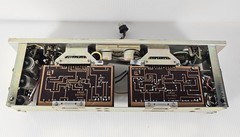 Akai X-300 Reel to Reel LOWER ASSEMBLY CHASSIS with METERS, VOLUME, RECORD