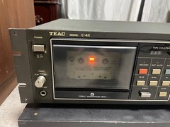 TEAC C-4X Cassete Deck 4-track 2-channel stereo system Audio Vintage