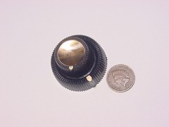 HEATHKIT SP-2 STEREO TUBE PREAMPLIFIER 2-PARTS COAXIAL CONTROL KNOB SET (LG)***