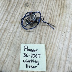 Pioneer SX-700T Receiver Parts – Lighting Harness- Few Lamps Work
