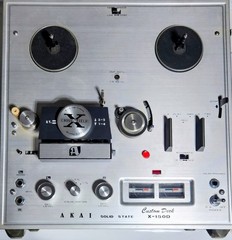 Akai X-150D Solid State Reel-to-Reel Tape Recorder Custom Deck (1968)