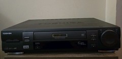 Toshiba W-704 VCR Plus SQPB Series 6 Head Tested Working No Remote